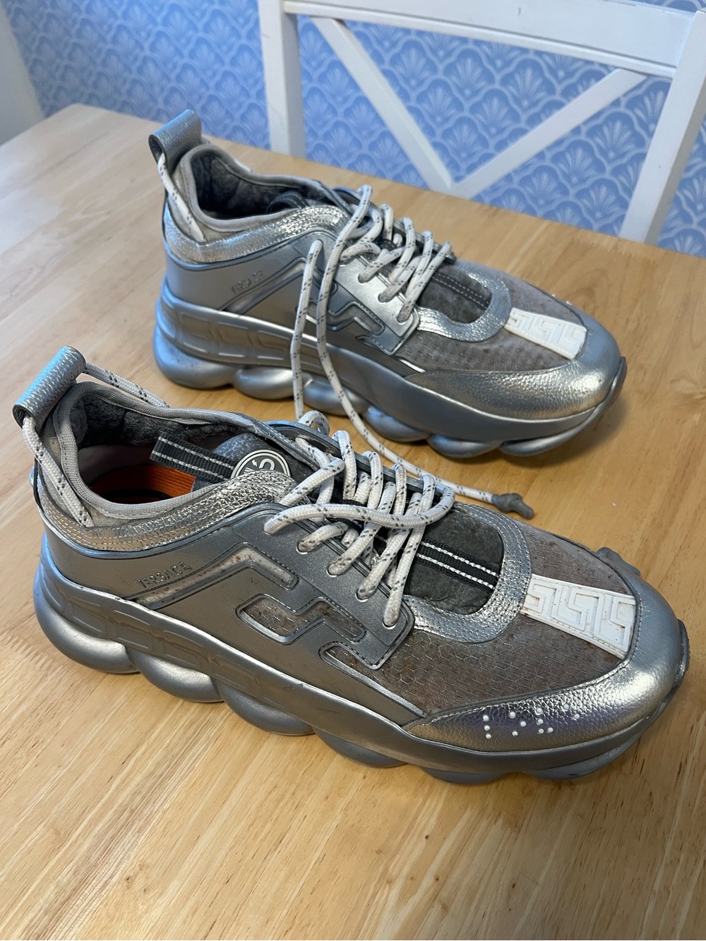 Versace Chain Reaction Sneakers